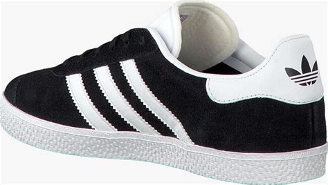 adidas gazelle 2 meisjes zwart omoda|Zwarte ADIDAS Lage sneakers GAZELLE J .